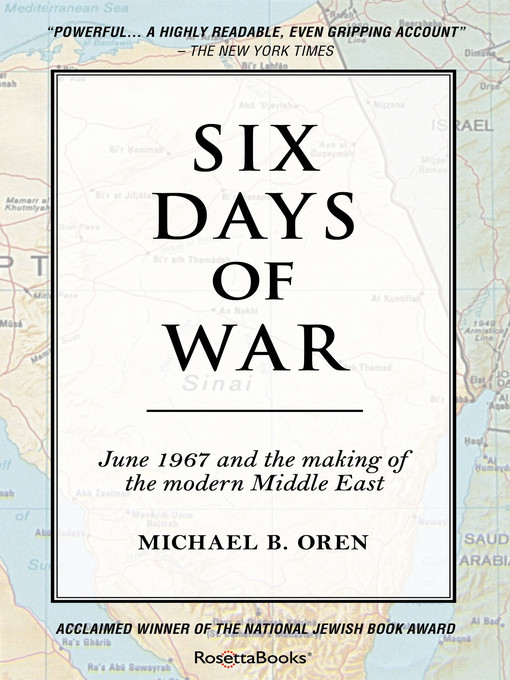 Title details for Six Days of War by Michael Oren - Available